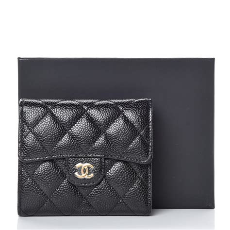 chanel cream compact|Chanel compact flap wallet.